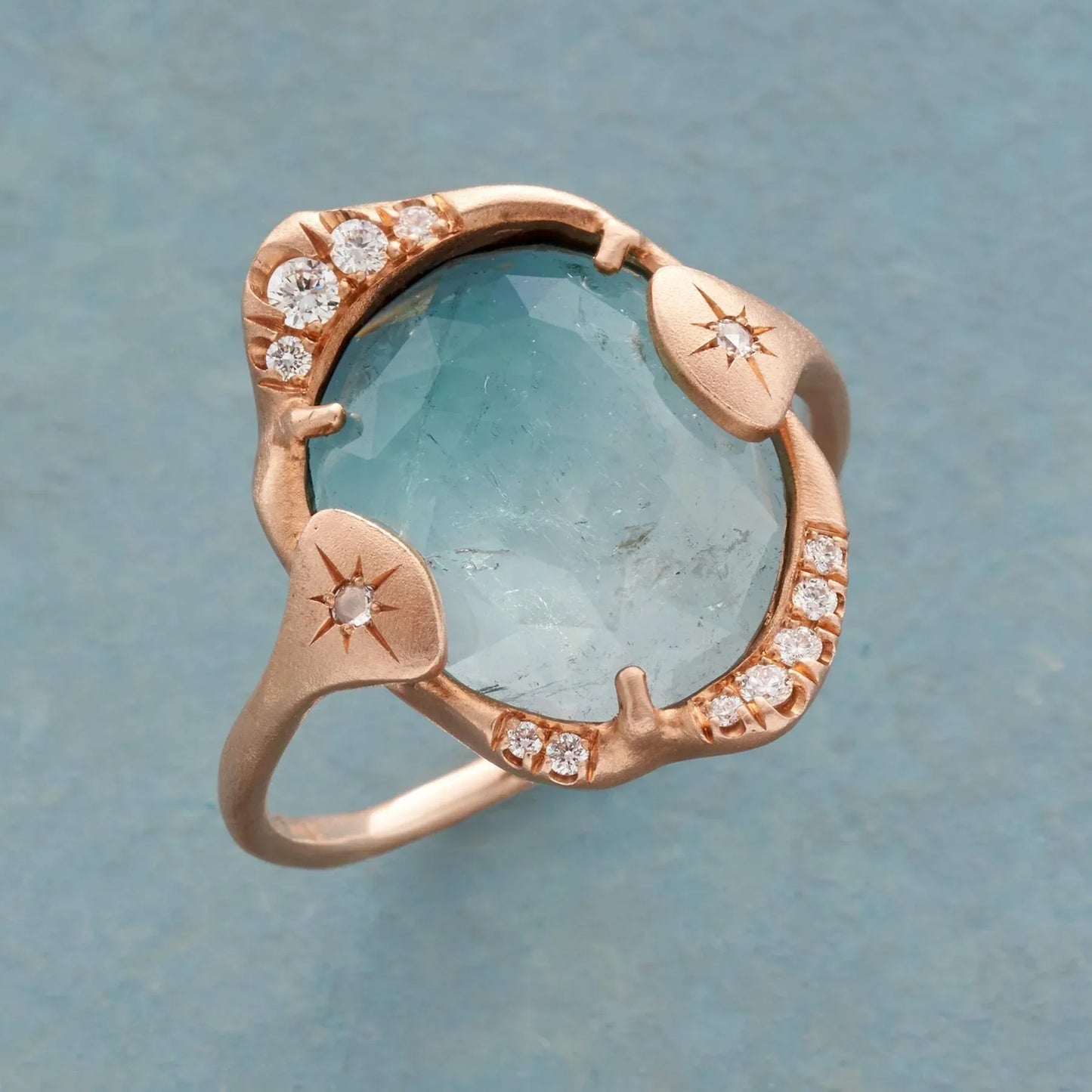 Vintage Mermaid's Window Ring