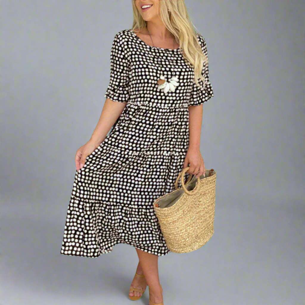 Friederike | Elegant Maxi Dress for a Dreamy Figure