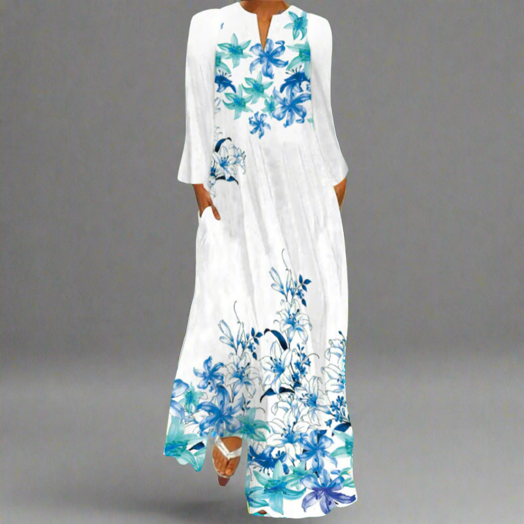 Krimhildis | Airy Maxi Dress for Elegant Summer Days