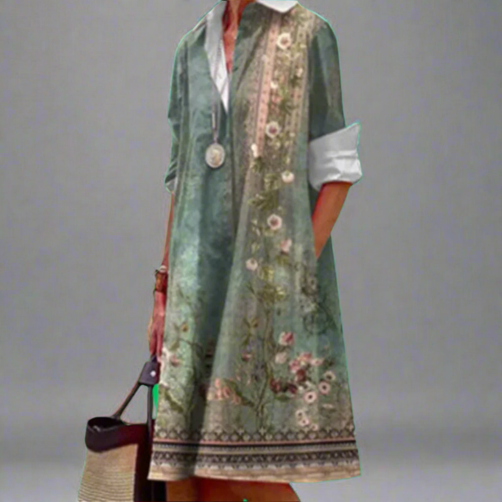 Olga | Premium Midi Dress for Effortless Style