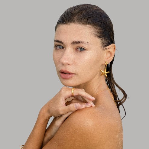 Coral | Gleam Earrings