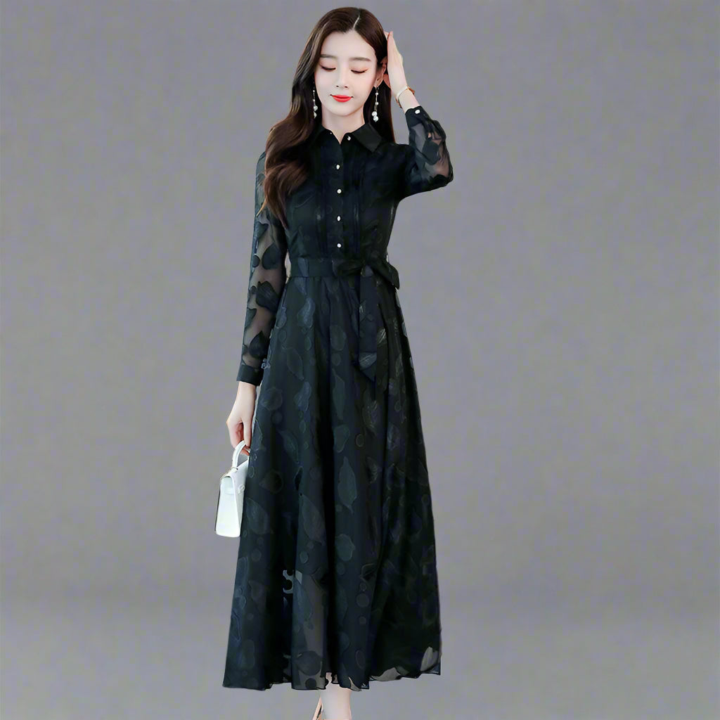 Martheline | Airy Maxi Dress with Stylish Flair