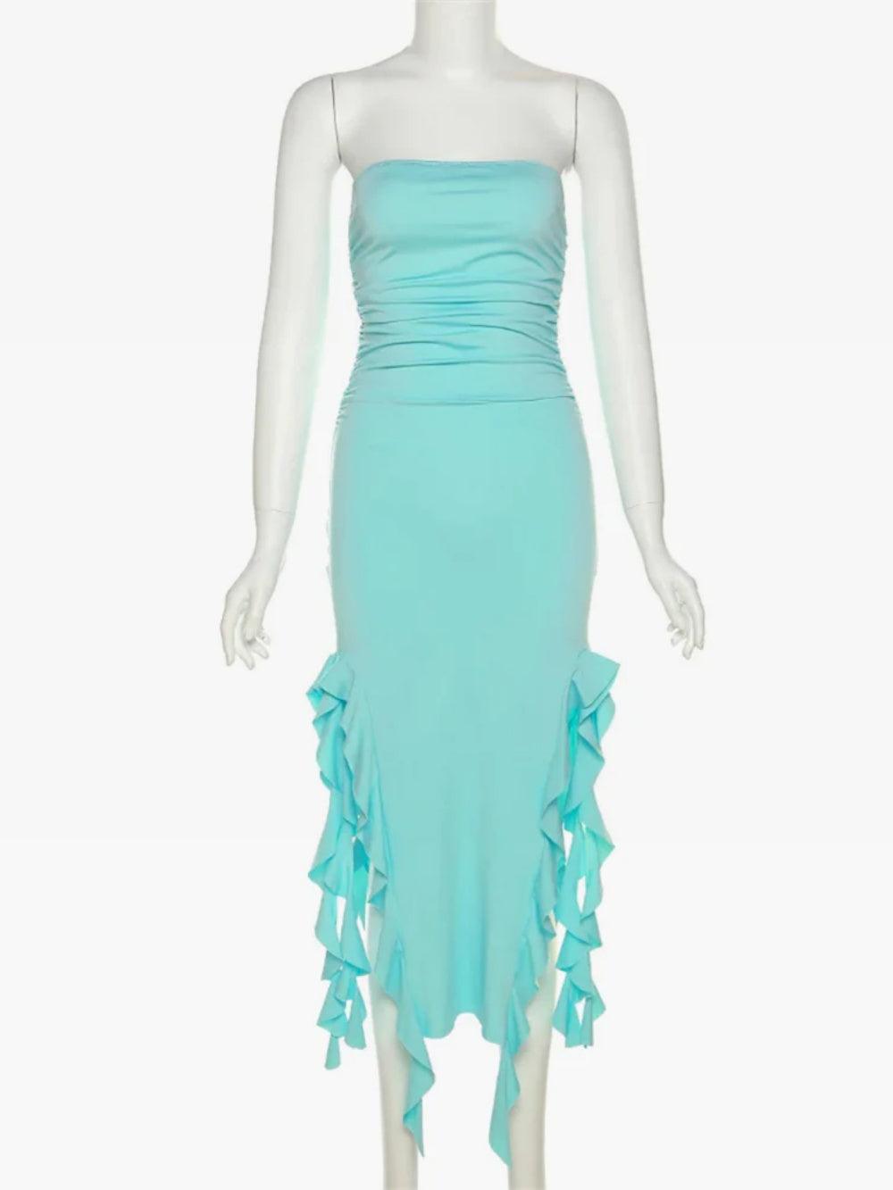 Ruffle Maxi Dress