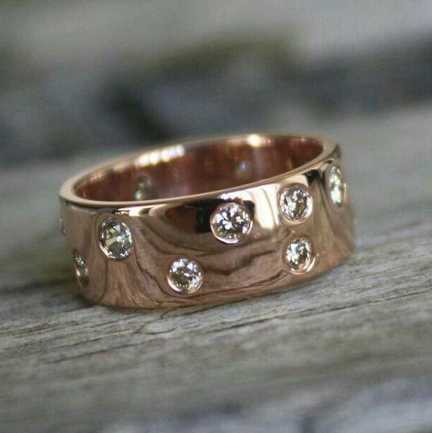 Vintage Rose Zirconia Ring