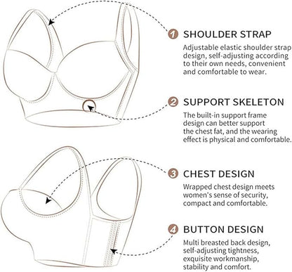 Jean | Plus Size Support Bra