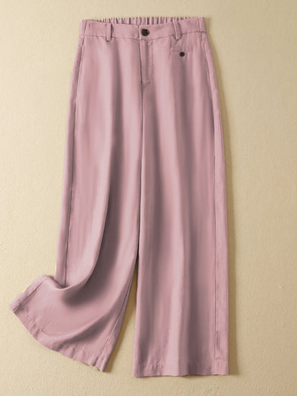 Oliva | Stunning Wide-leg Casual Pants