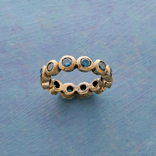 Vintage Mountain Lakes Diamond Ring