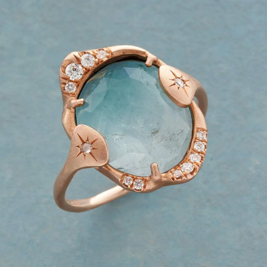 Vintage Mermaid's Window Ring