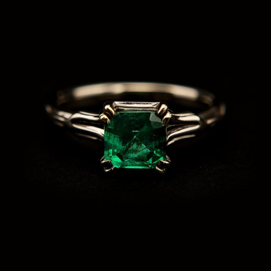 Green Glass Ring