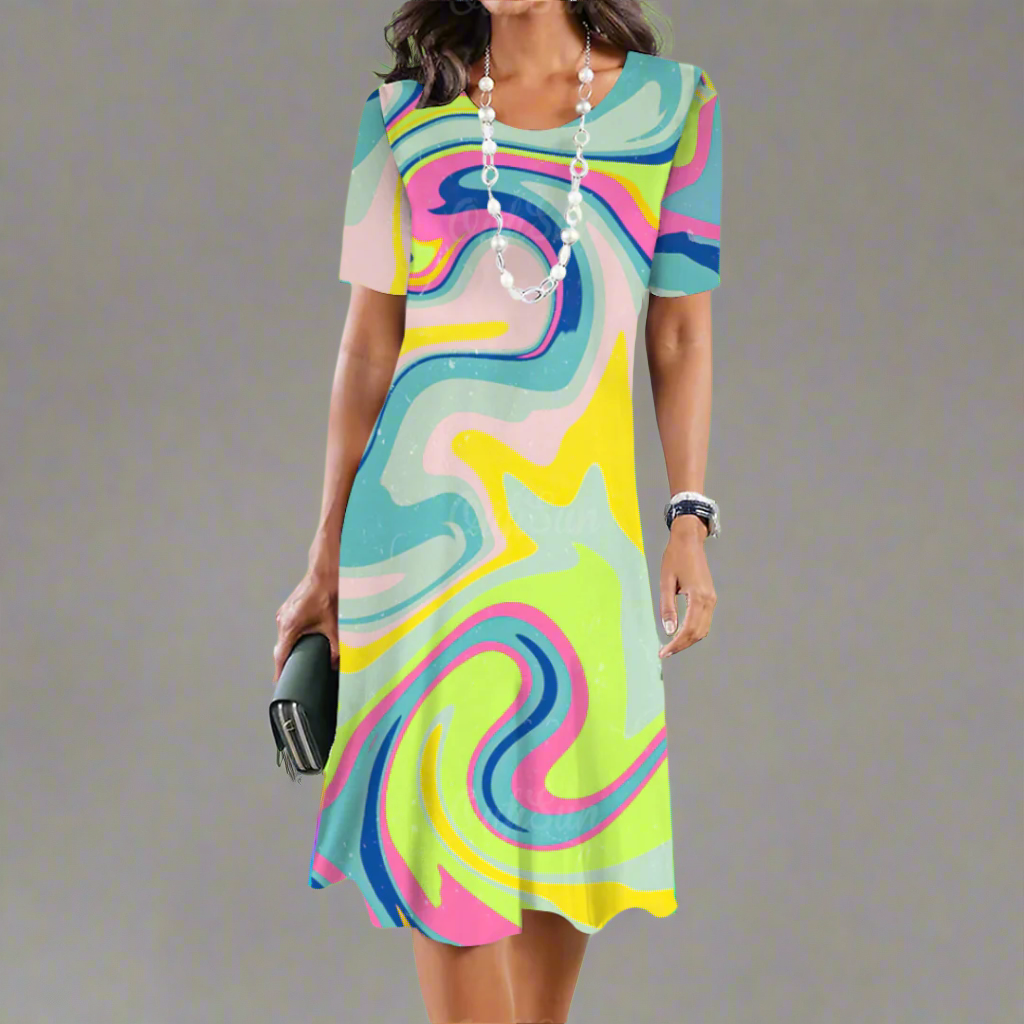 Riwinda | Stylish Vintage Women's Dress