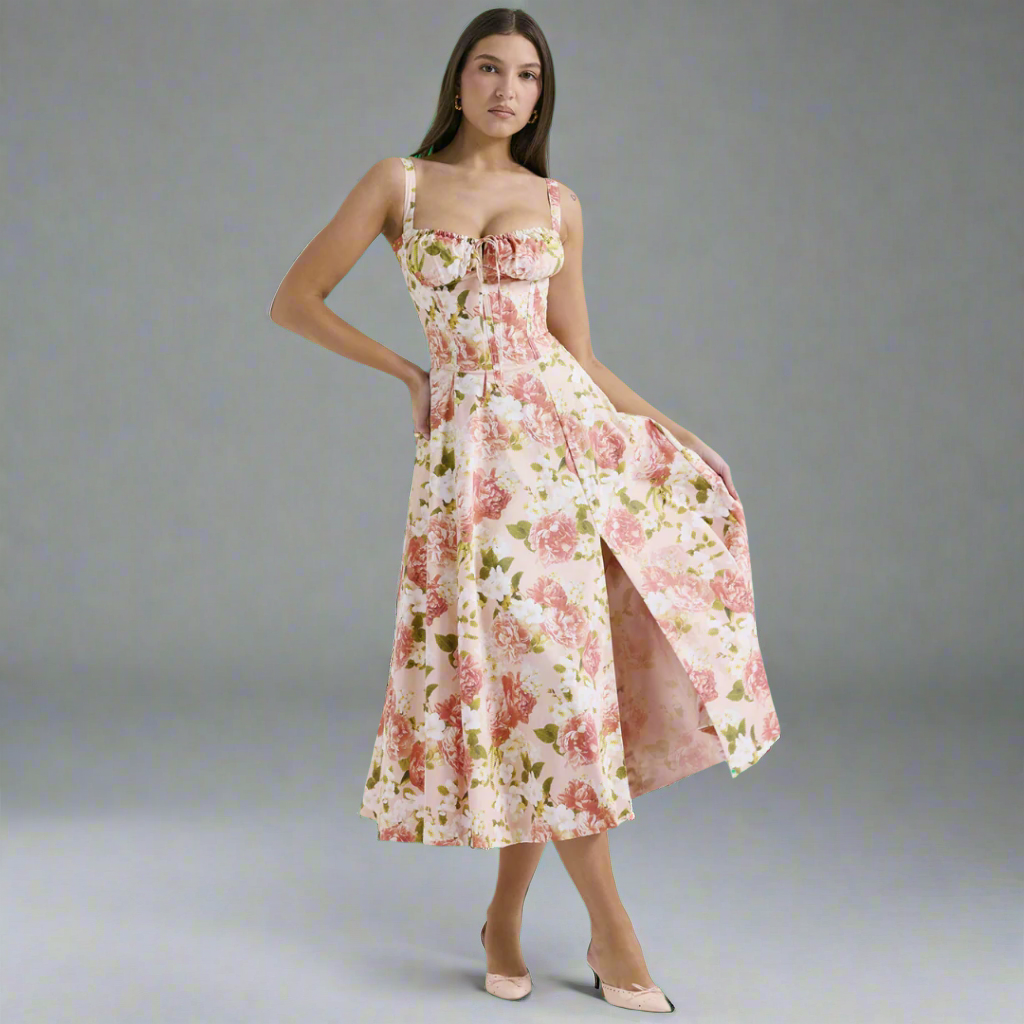 Josina | Premium Waist Dress in Bustier Design