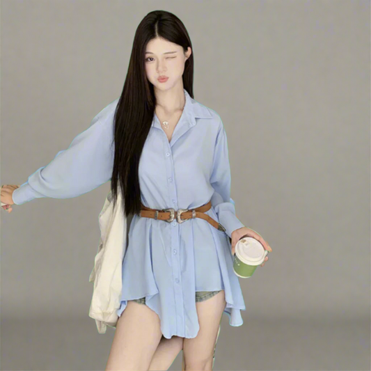 Maja | Oversized Shirt Made of Soft Cotton