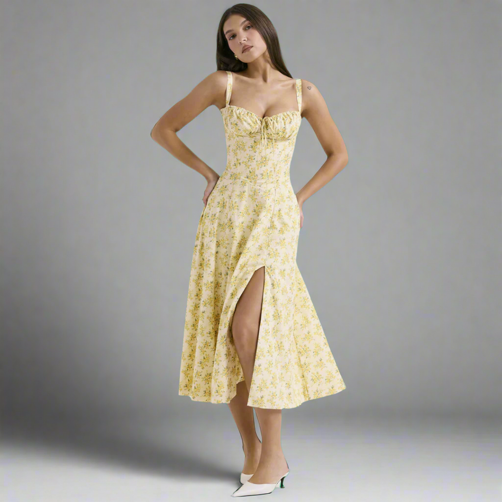 Josina | Premium Waist Dress in Bustier Design