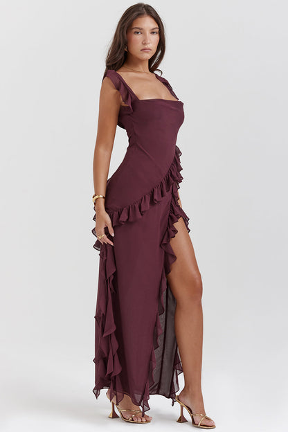 Arielle Ruffle Maxi Dress