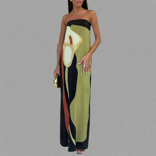Judith | Shiny Dress Made from Premium Fabric