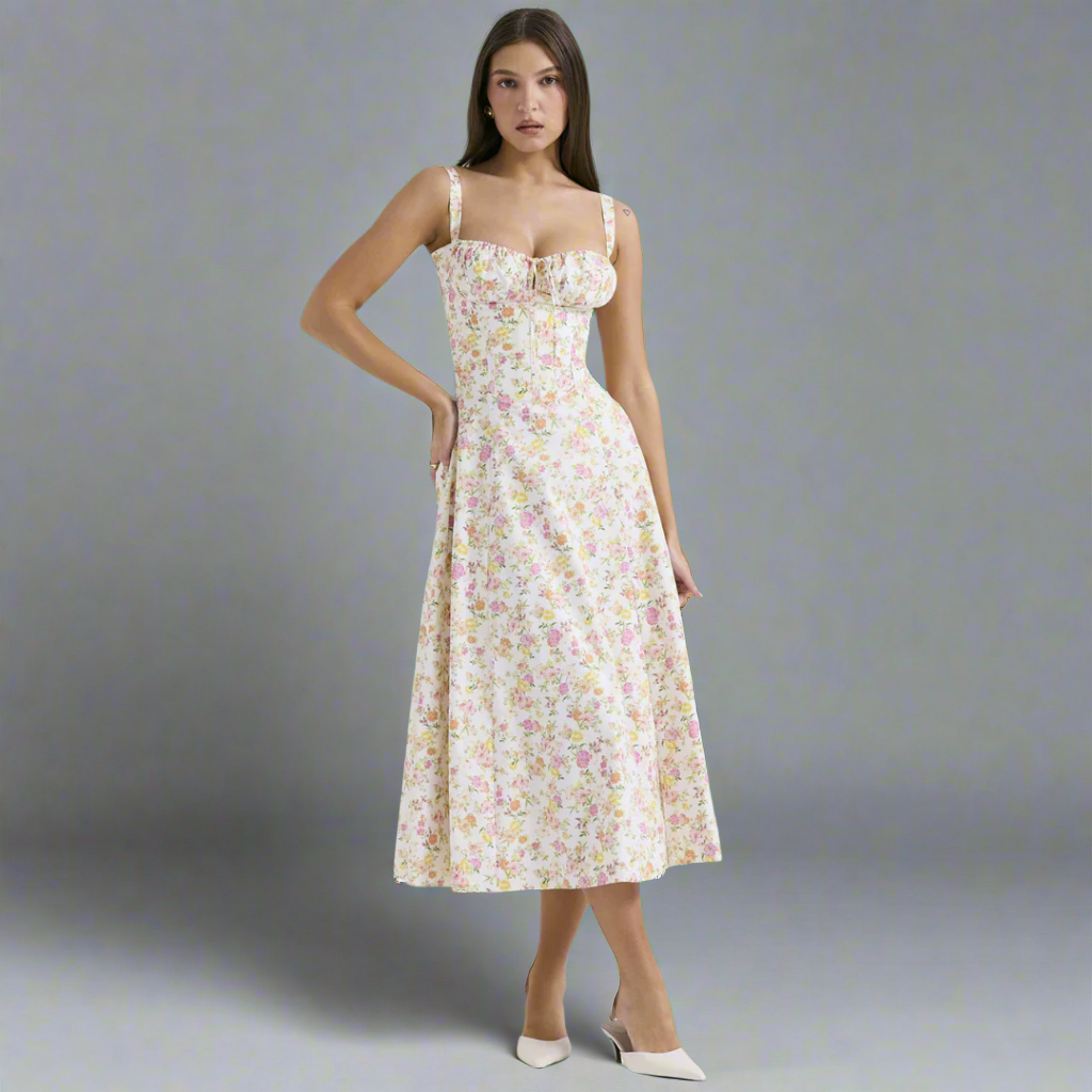 Josina | Premium Waist Dress in Bustier Design