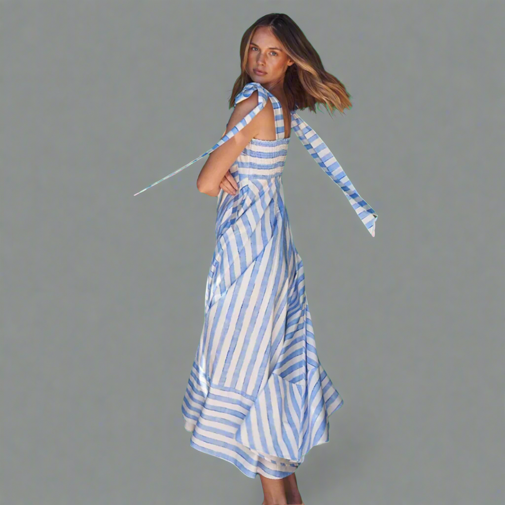 Leutrada | Airy Maxi Dress for Elegant Summer Days