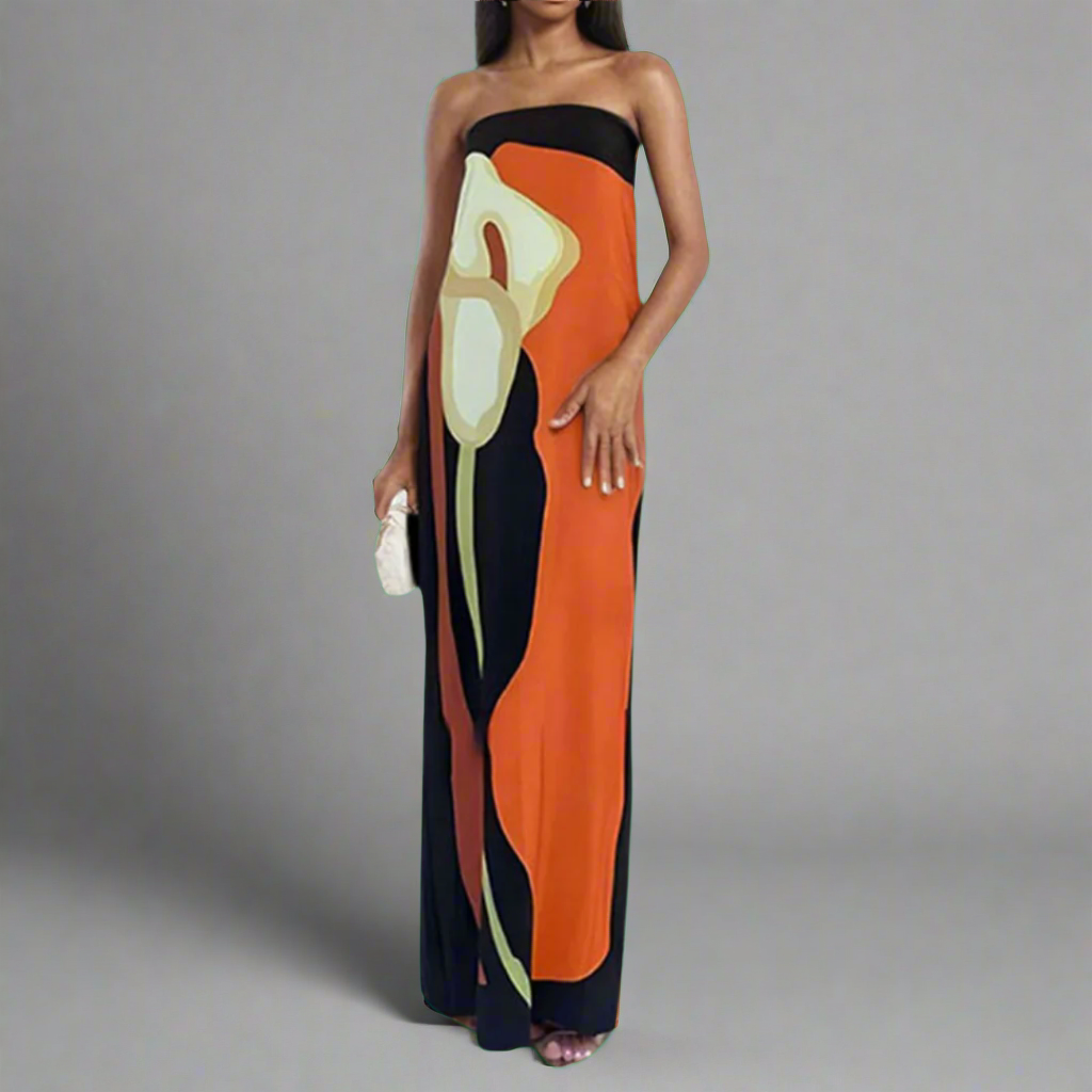 Judith | Shiny Dress Made from Premium Fabric