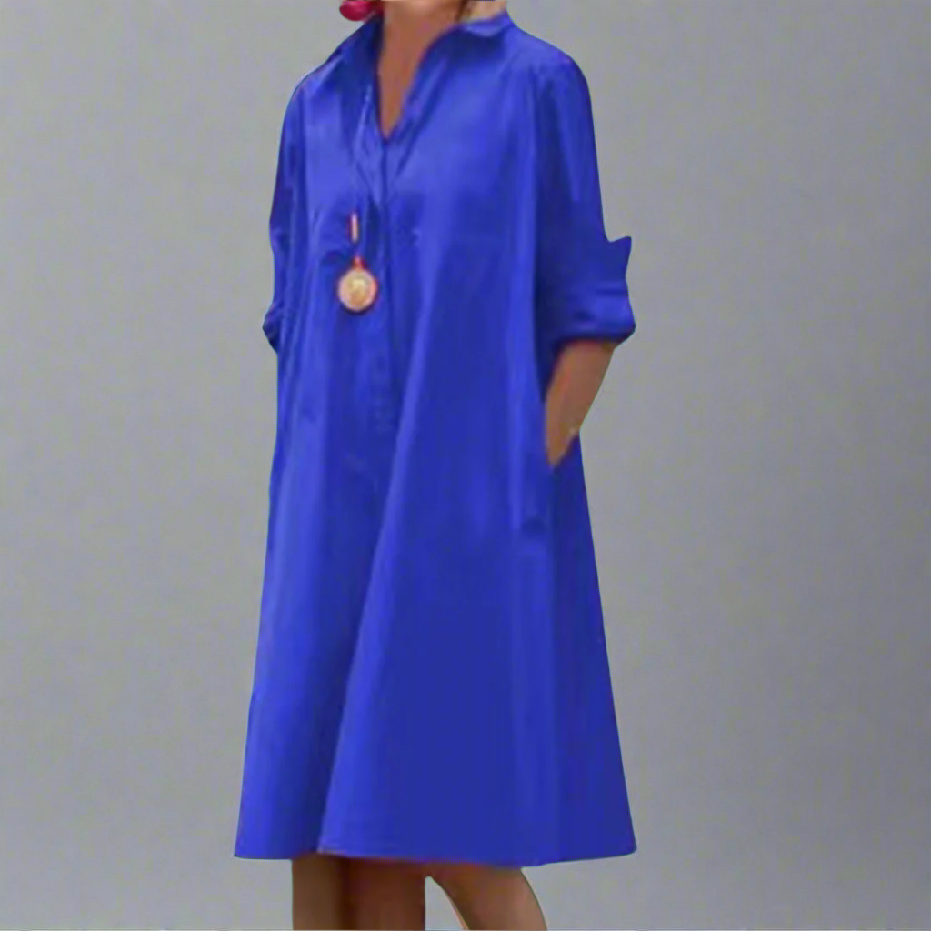 Imke | Handcrafted Premium Midi Dress with Polka Dots