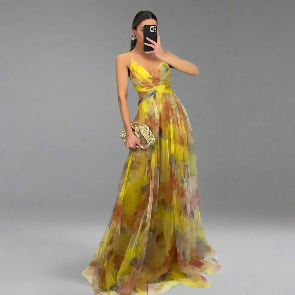 Helbruna | Elegant Midi Dress for Everyday and Comfort