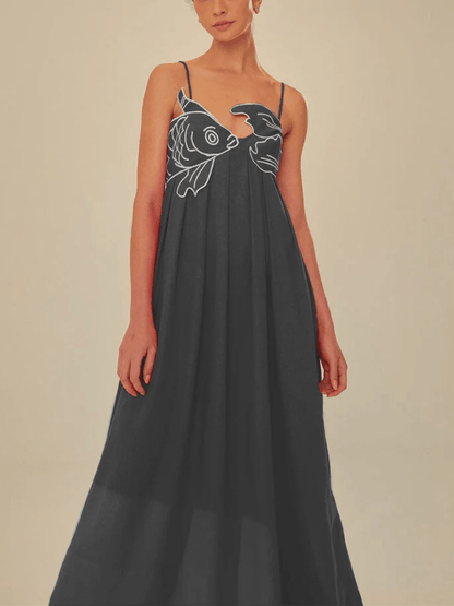 Fish Top Maxi Dress