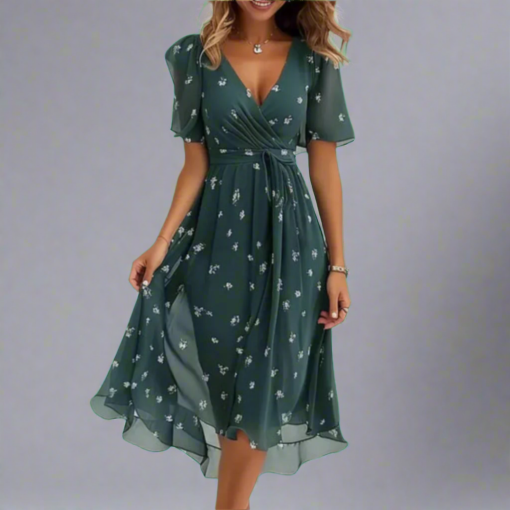 Armgard | Feminine Maxi Dress with Feel-Good Factor