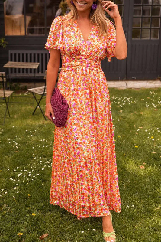 Rosea Floral Maxi Dress