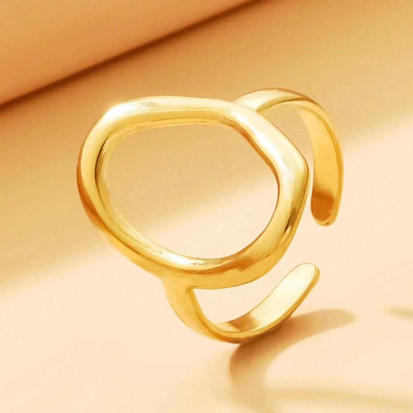 Vintage Open Hollow Ring