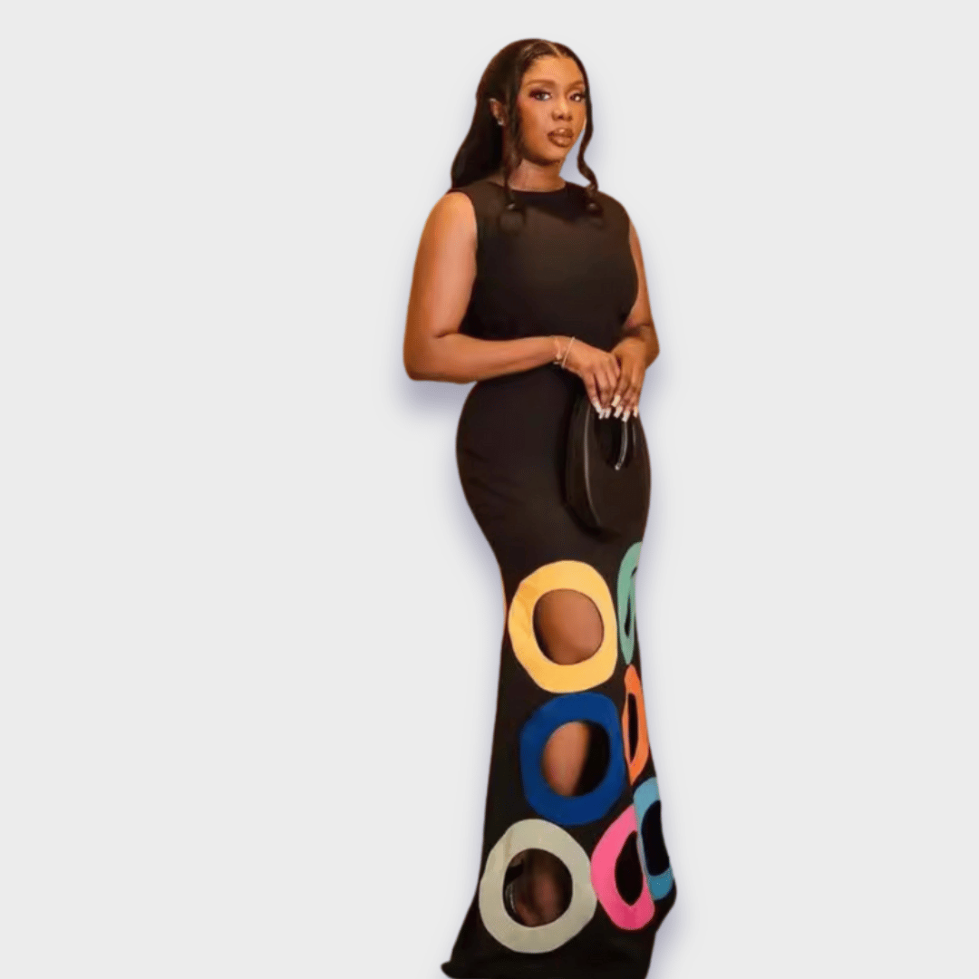 Constanze | Artistic Dress Made from Handmade Premium Fabric