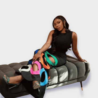 Constanze | Artistic Dress Made from Handmade Premium Fabric