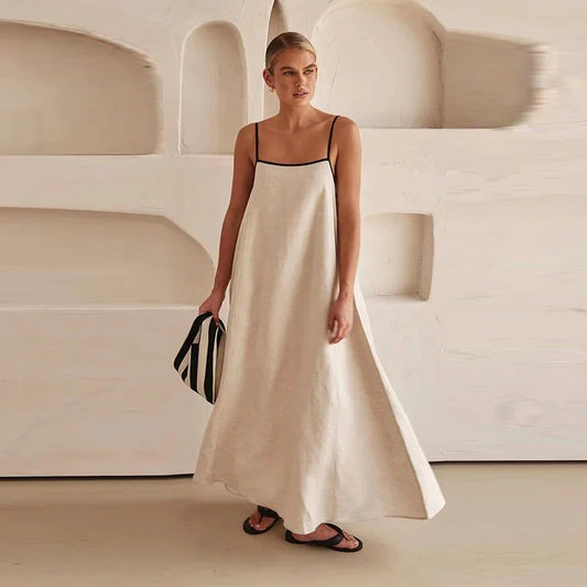 Rosea Flowing Sleeveless Maxi Dress