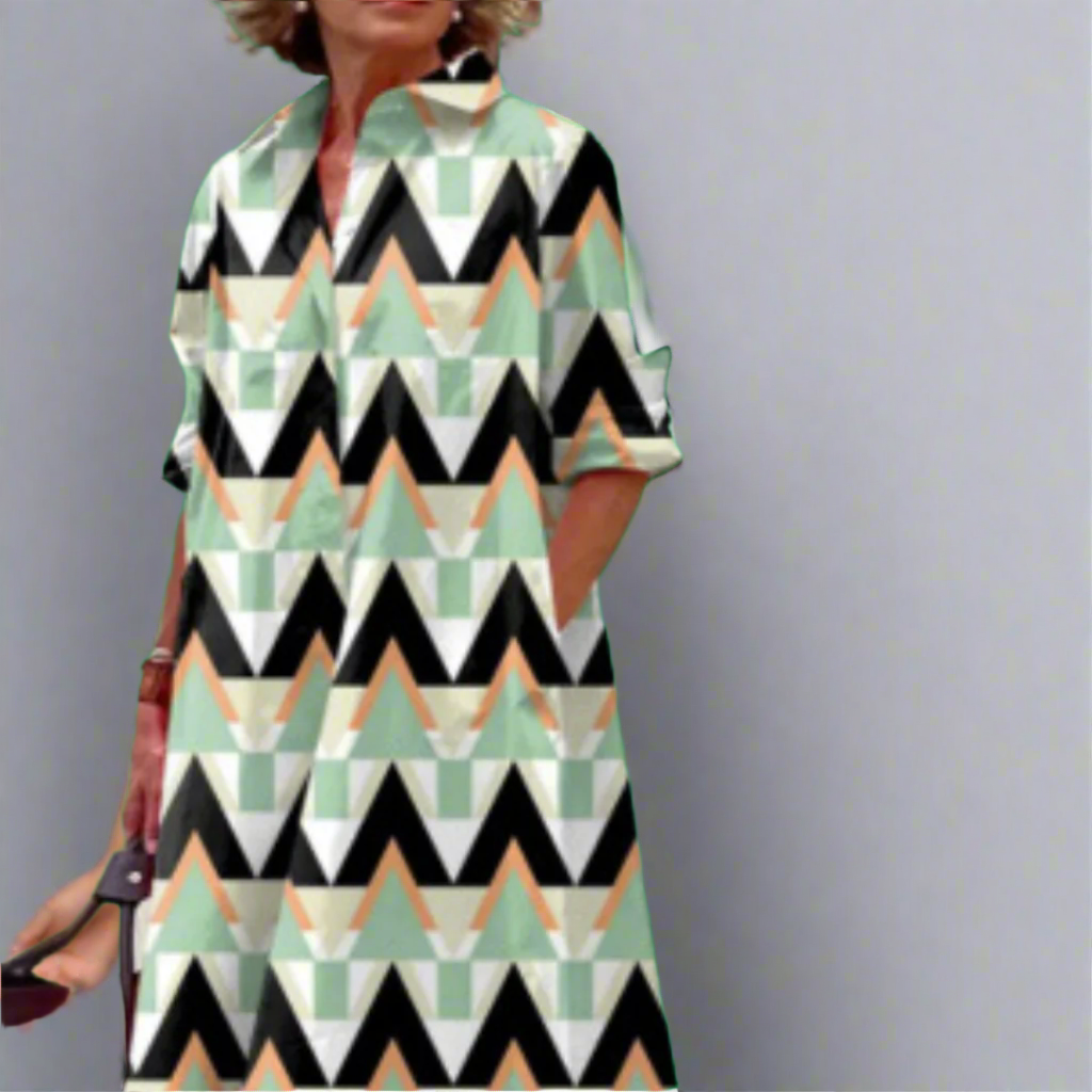 Hella | Handcrafted Premium Midi Dress with Polka Dots