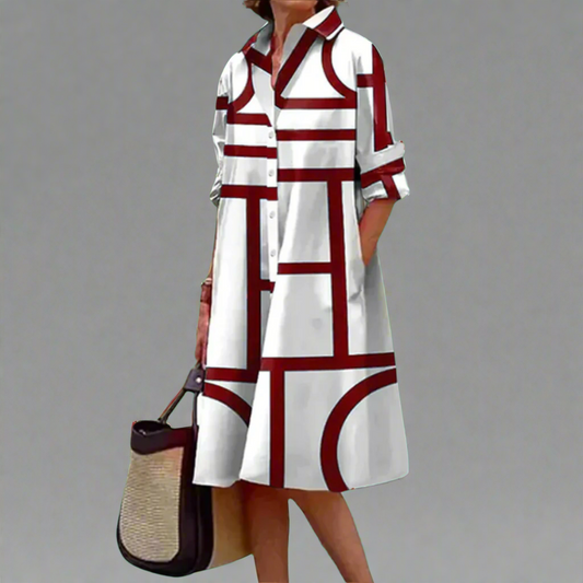 Roswitha | Elegant Premium Midi Dress