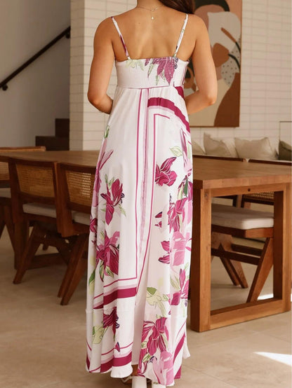 Floral Print Resort Maxi Dress