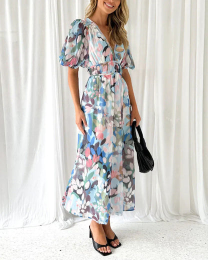 Rosea Boho Maxi Dress