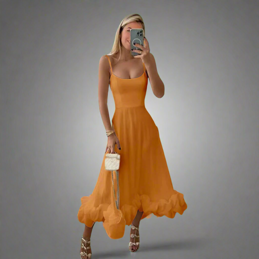 Caldruna | Airy Maxi Dress with Style