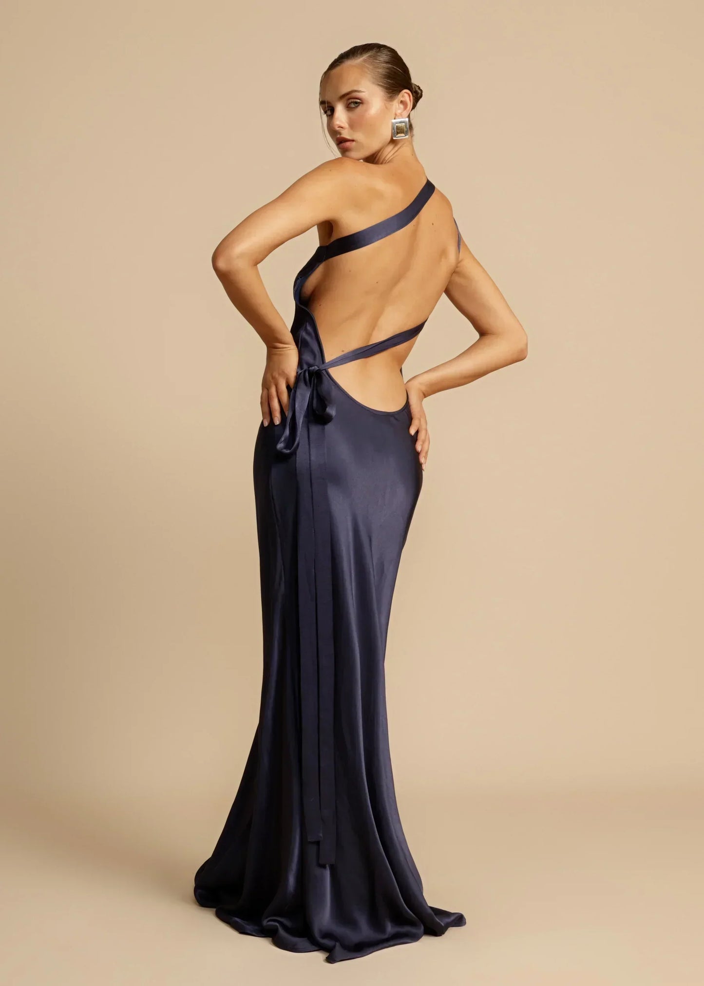 Rosea Longline Evening Dress