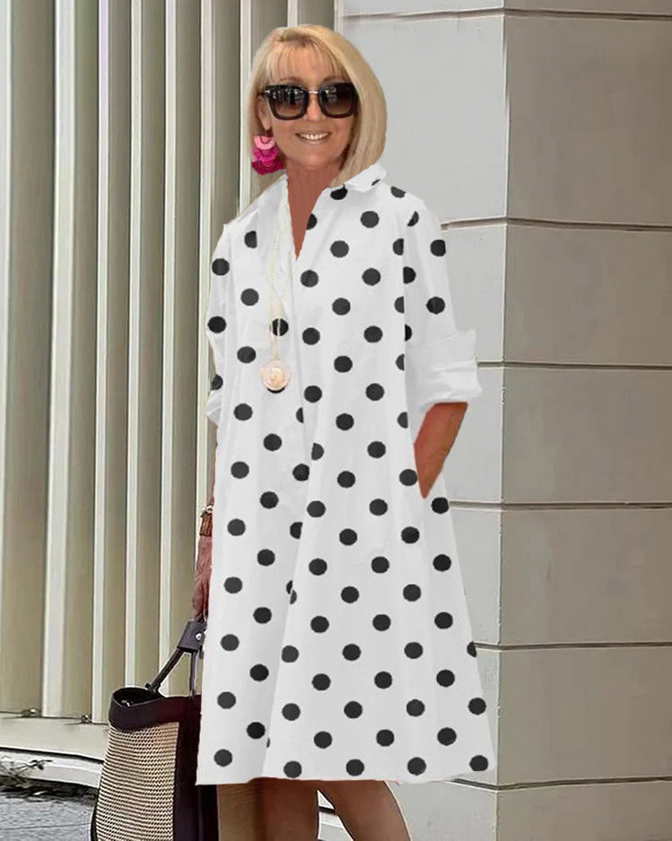 Sylvia | Lucky Charm Dotted Dress