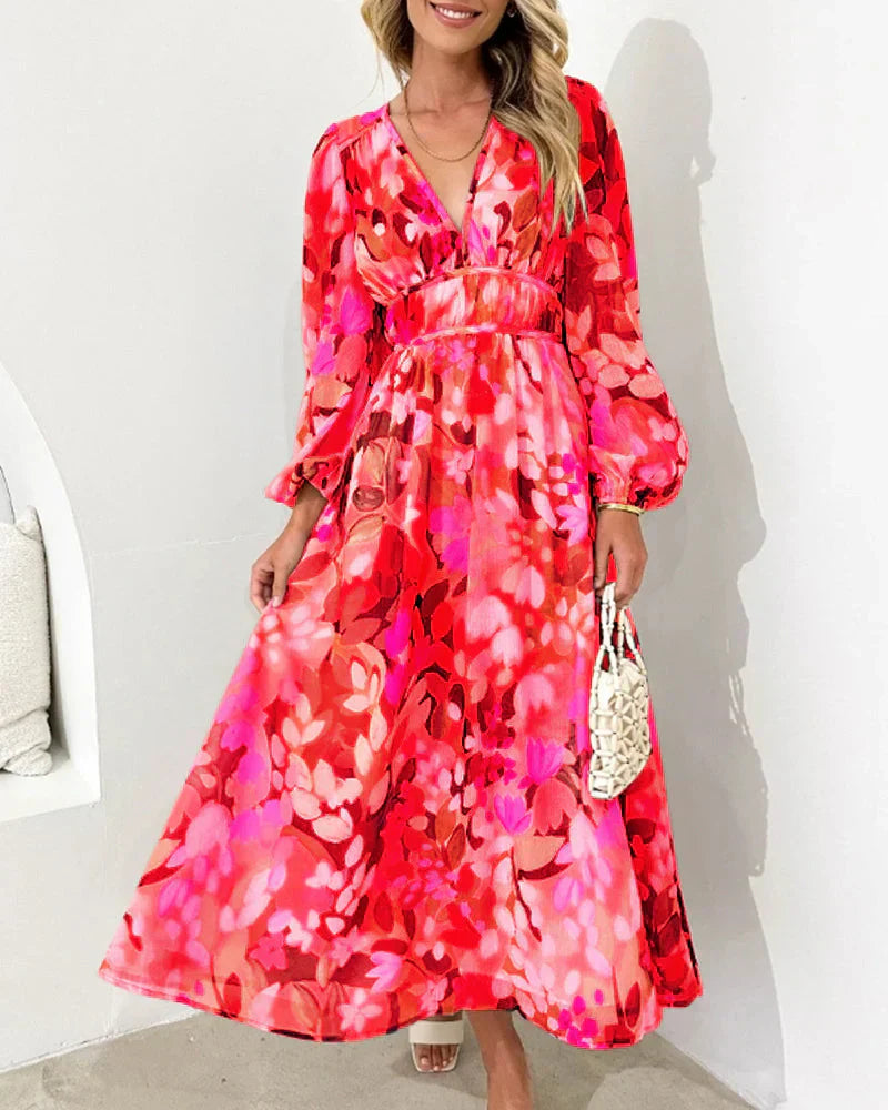 Rosea Boho Maxi Dress