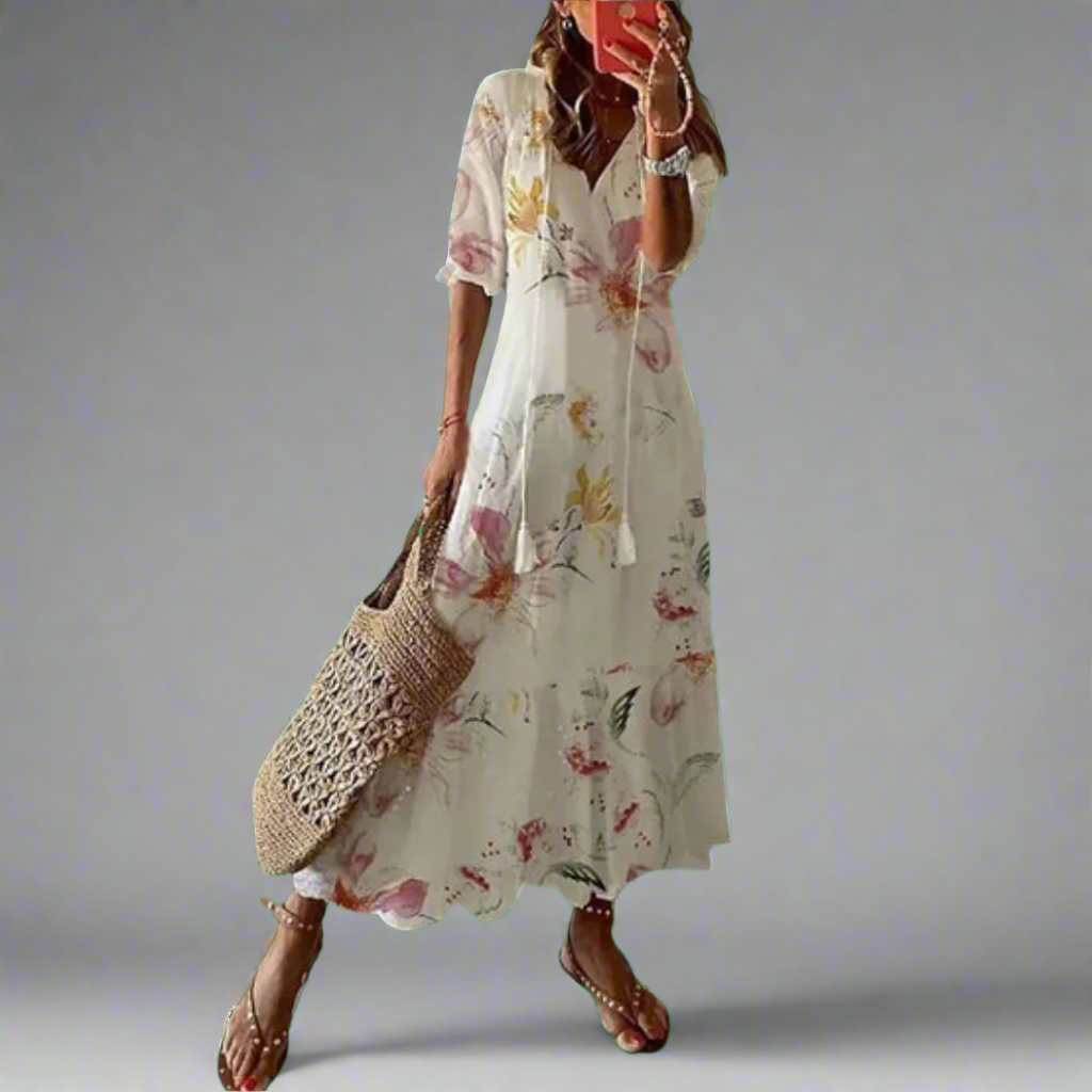 Dorothea | Figure-Friendly Dress Made from Premium Fabric