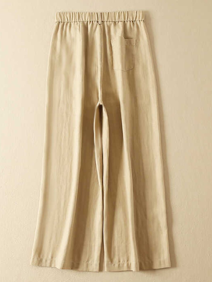 Oliva | Stunning Wide-leg Casual Pants