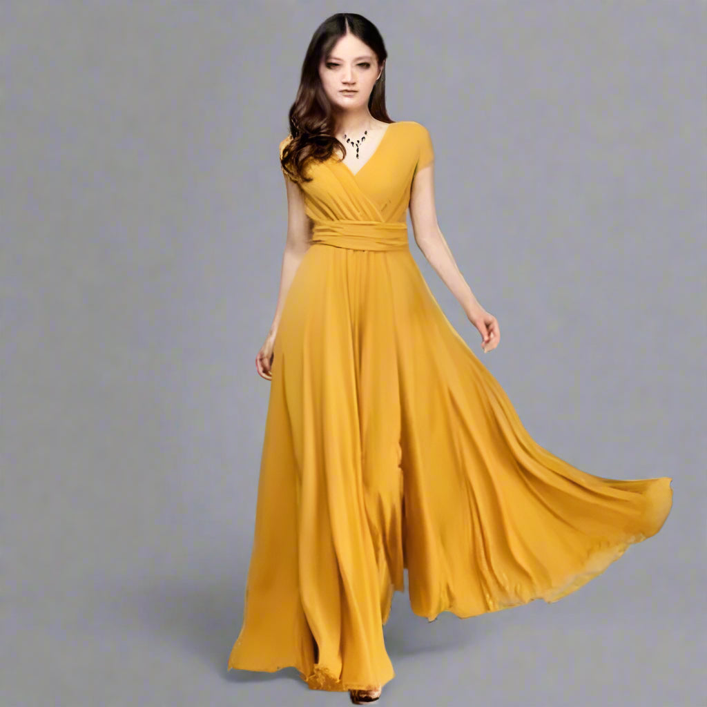 Karmilda | Elegant Chiffon Evening Dress for Women