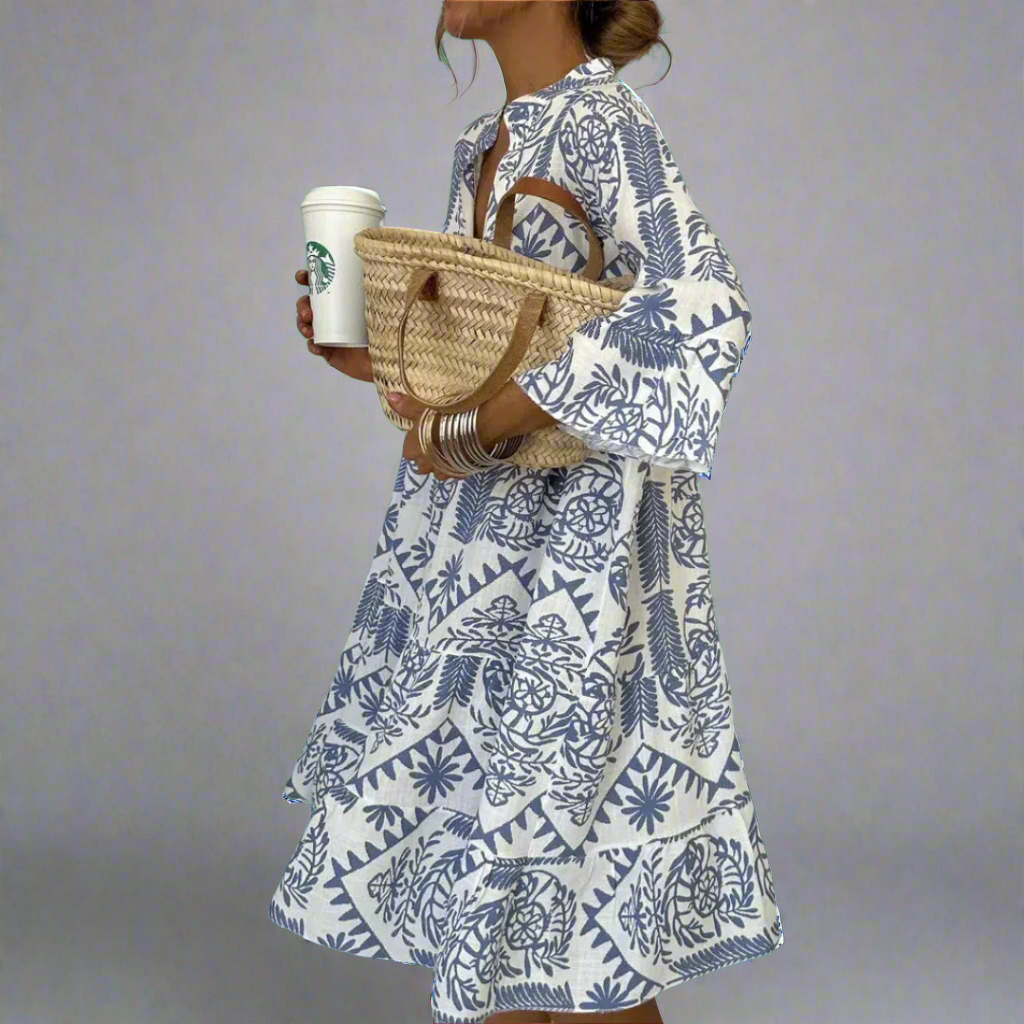 Brelindis | Stylish Printed Dress for Every Occasion