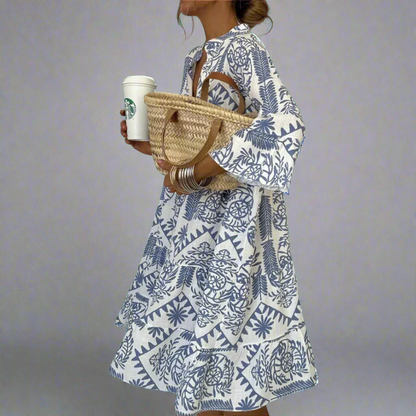 Brelindis | Stylish Printed Dress for Every Occasion