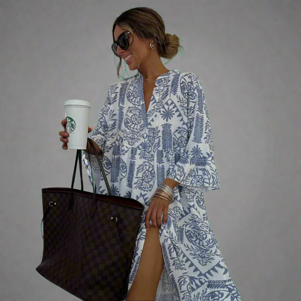 Brelindis | Stylish Printed Dress for Every Occasion