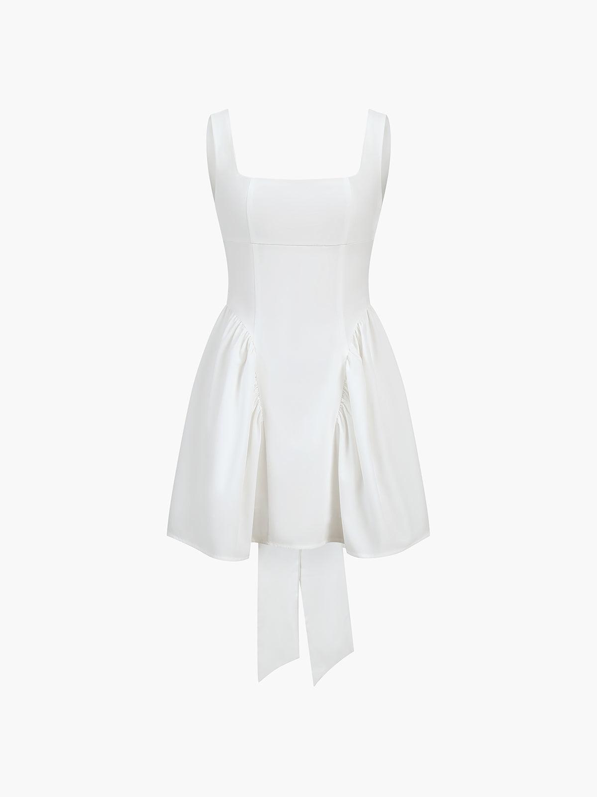 Coastal Cowgirl Open Back Zippered Short Dress