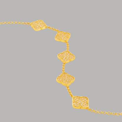 Amaya Pavé Bracelet | Elegant Sparkle Accent