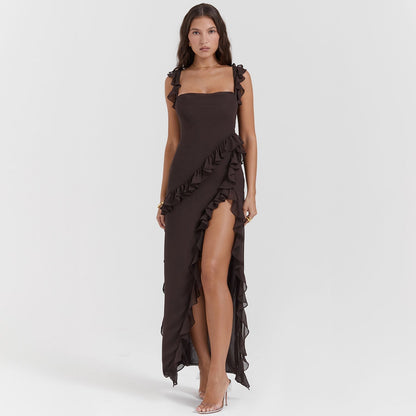 Arianna - Ruffle Maxi Dress