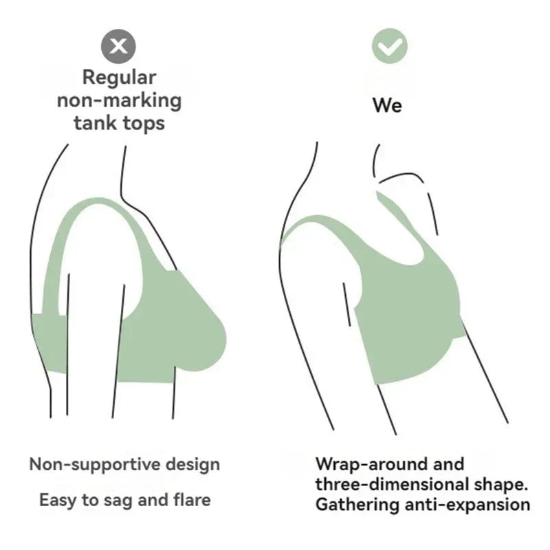 Zaria™ | Seamless Luxe Non-Wire Bra