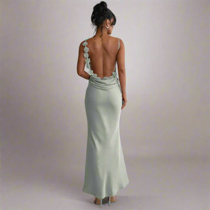 Magdalena | Elegant Backless Dress